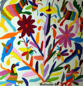Otomi pillow cover multicolor