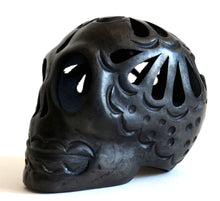 Black Clay Skull