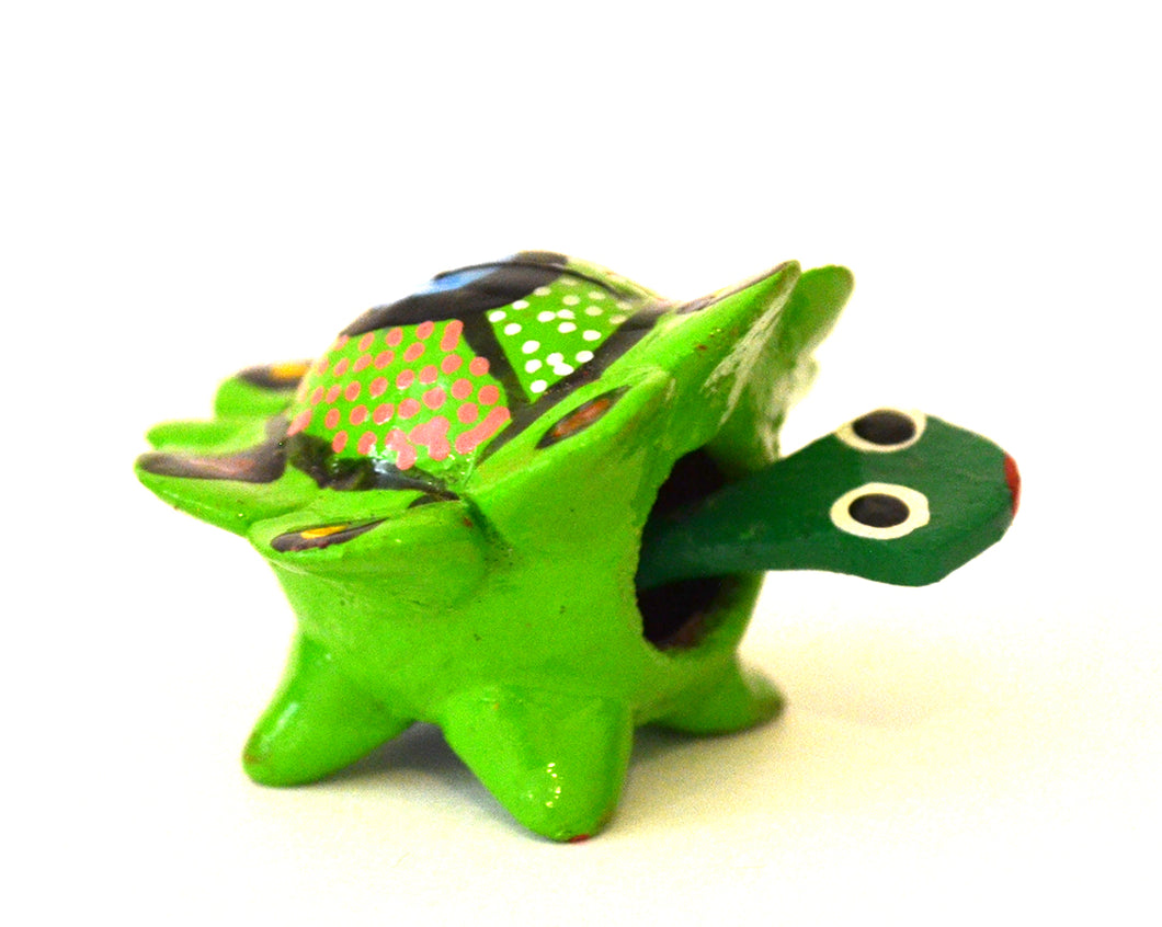turtle alebrije green