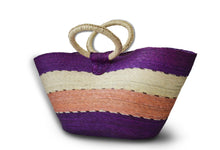 Striped Beach Handbag