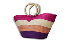 Striped Beach Handbag