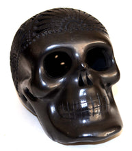 Black Clay Skull