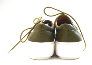 Mom and daughter mustard style shoes.